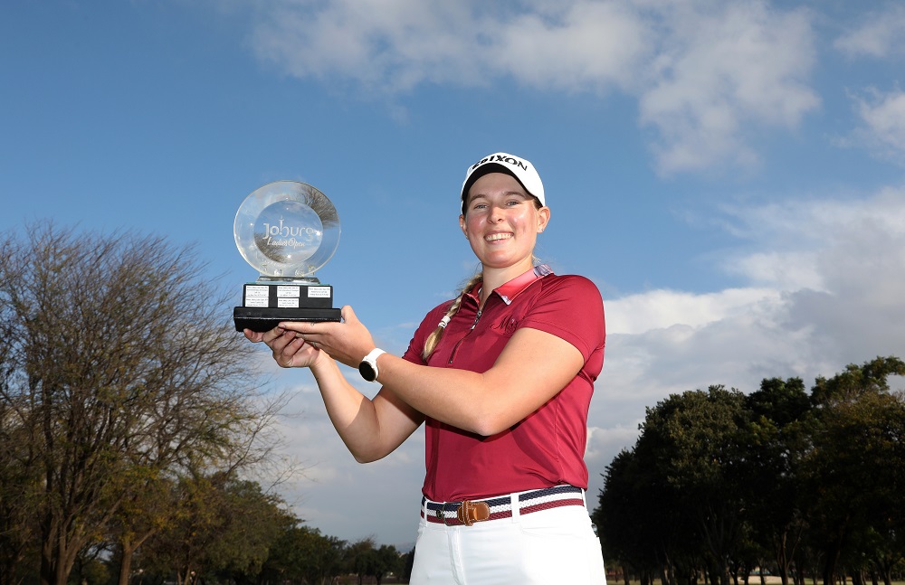 Heaven for Hall as she takes Joburg Ladies Open