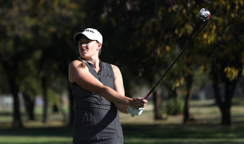 Hall tops the class on 2021 Sunshine Lades Tour