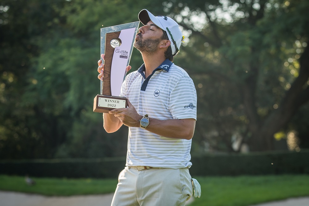 Larrazabal wins play-off for MyGolfLife Open glory