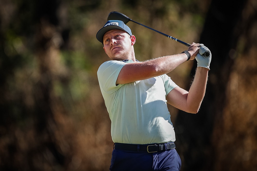 Venter stretches out to 5-shot lead at Wingate Park