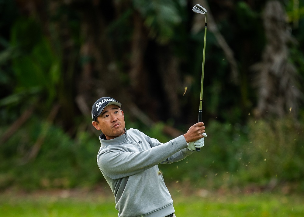 Kim hangs on in wild and windy start to SunBet Challenge