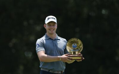 Rising star Van Velzen wins Mediclinic Invitational
