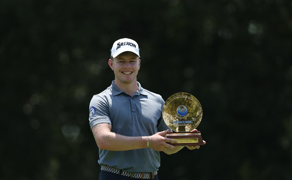 Rising star Van Velzen wins Mediclinic Invitational