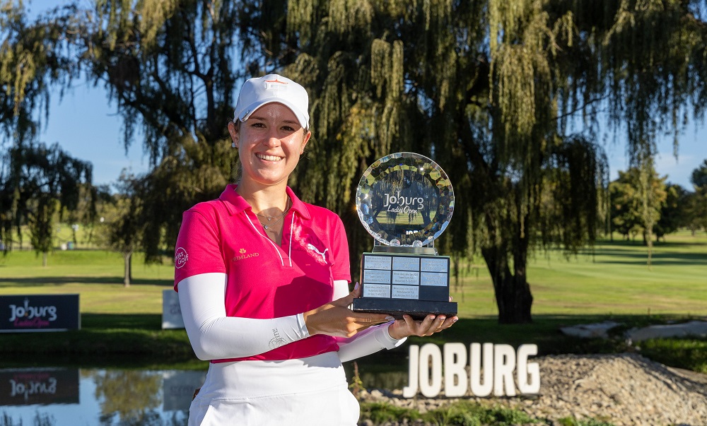 Tamburlini storms to emphatic 7-shot victory in Joburg Ladies Open