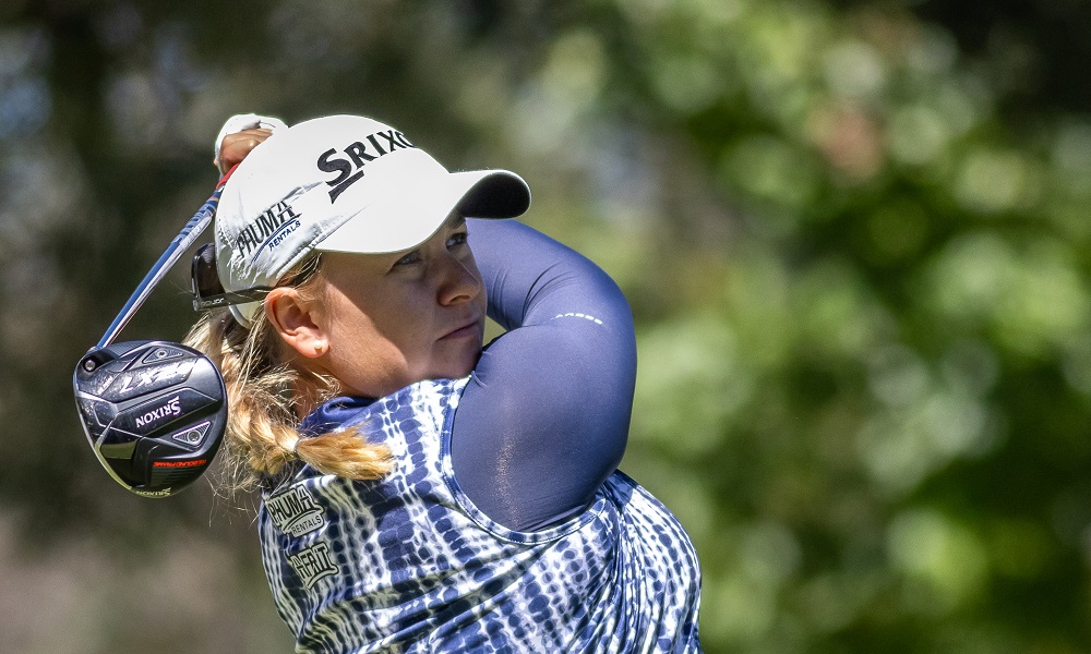 Van der Westhuizen in 2nd after opening round of Joburg Ladies Open
