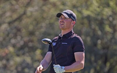 Cunningham’s 9 birdies helps him to share of lead at Heron Banks