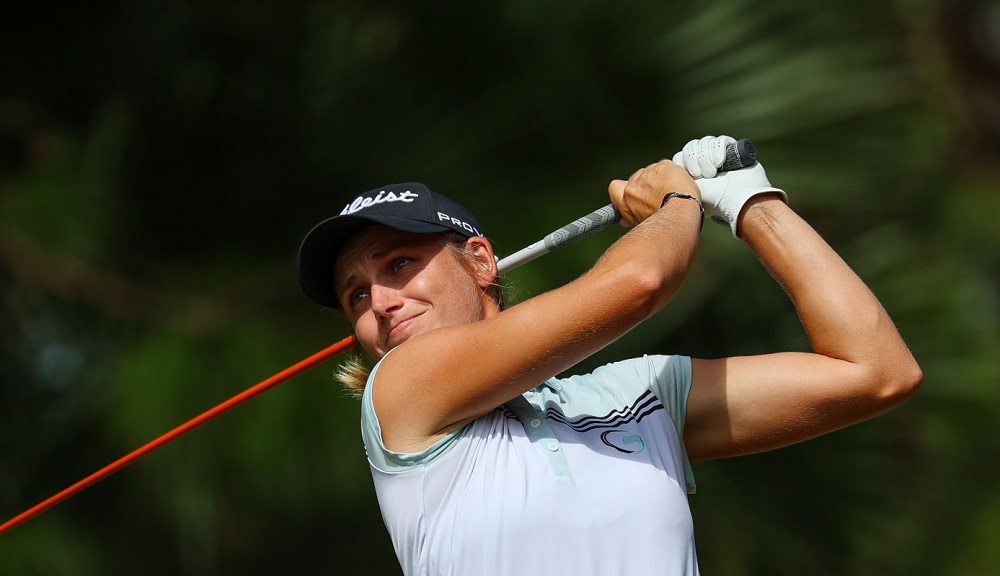 Telfer finishes 2nd behind record-breaker in Epson Tour event