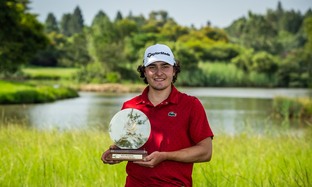 Birdie seals maiden win for Steinlechner in Mediclinic Invitational