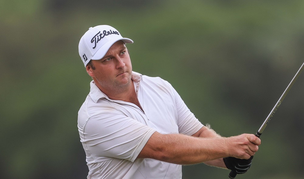 From grabs share of early SA Open lead at drenched Durban Country Club
