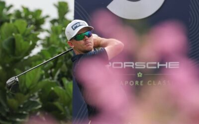 Stone opens delayed Porsche Singapore Open with 4-under 68 to share 15th