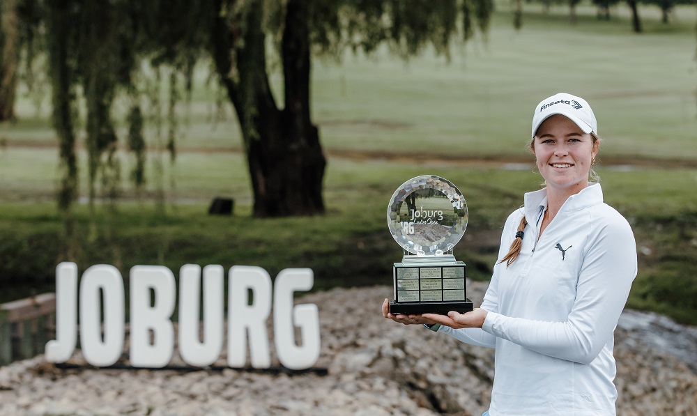 Rhodes holds off SA’s Alexander to win Joburg Ladies Open