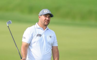 Lawrence stays in US Open contention with battling 2nd round 74