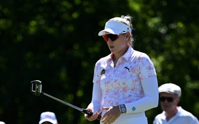 Alexander embracing pressure of contending in Amundi Evian Championship