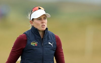 Alexander bunkered, but still inside AIG Women’s Open top 10