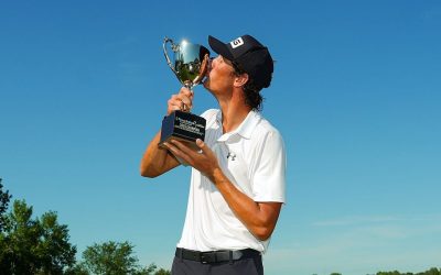 Lamprecht holes out from bunker to win Pinnacle Bank Championship