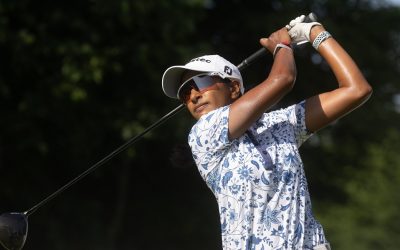 Moodley overcomes triple-bogey to card opening 71 in Sweden