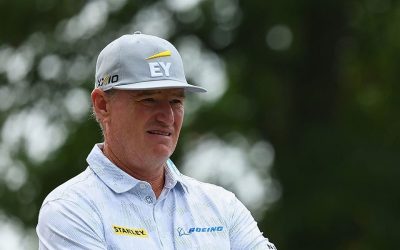 Els finishes in share of 17th in Stifel Charity Classic