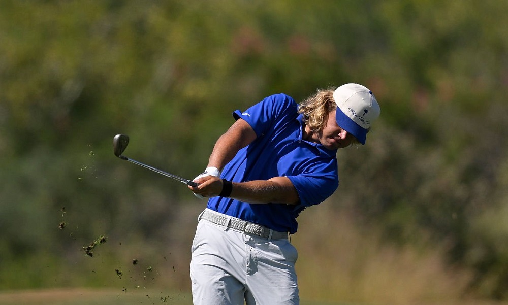 Higgo shoots course record 61, takes lead into final round in Mexico