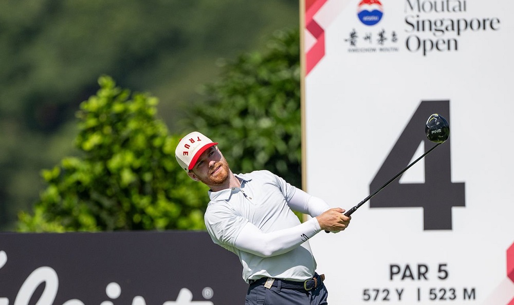 Vincent’s 7-under gives him share of 2nd in Moutai Singapore Open