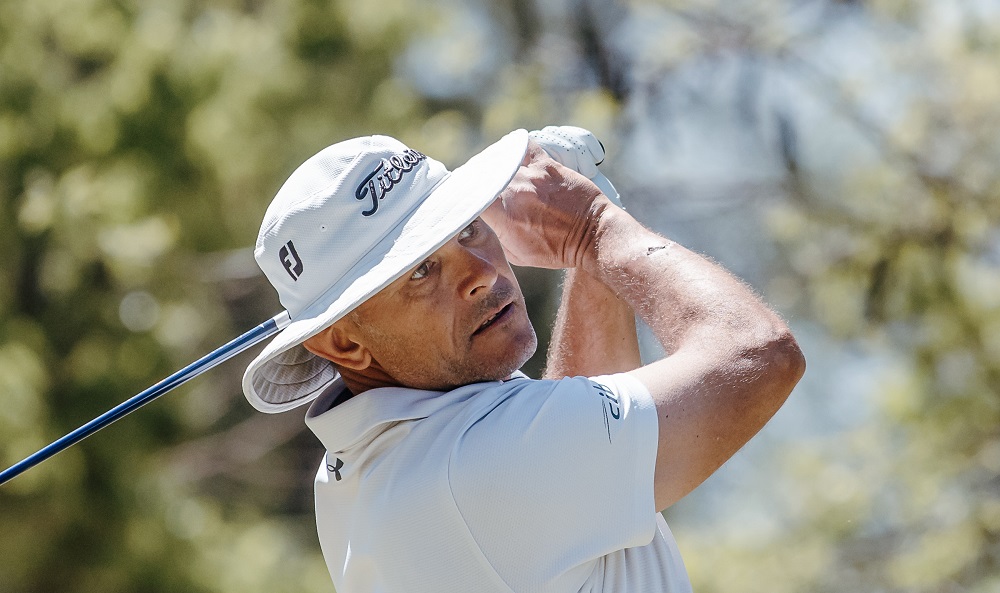 Bogey-free Pieters in share of lead at Waterkloof in Bushveld Tour event