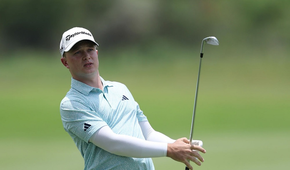 Schaper’s 66 lifts him to 2nd ahead of final round of Nedbank Golf Challenge
