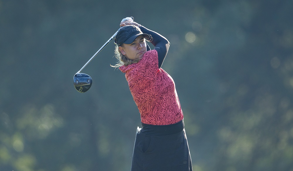 Van der Westhuizen roars into ABSA Ladies Invitational lead