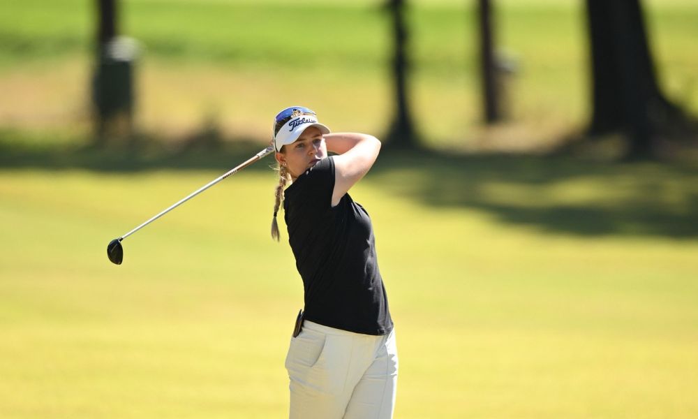 Alexander’s bogey-free 69 keeps her in with a shout in Korea